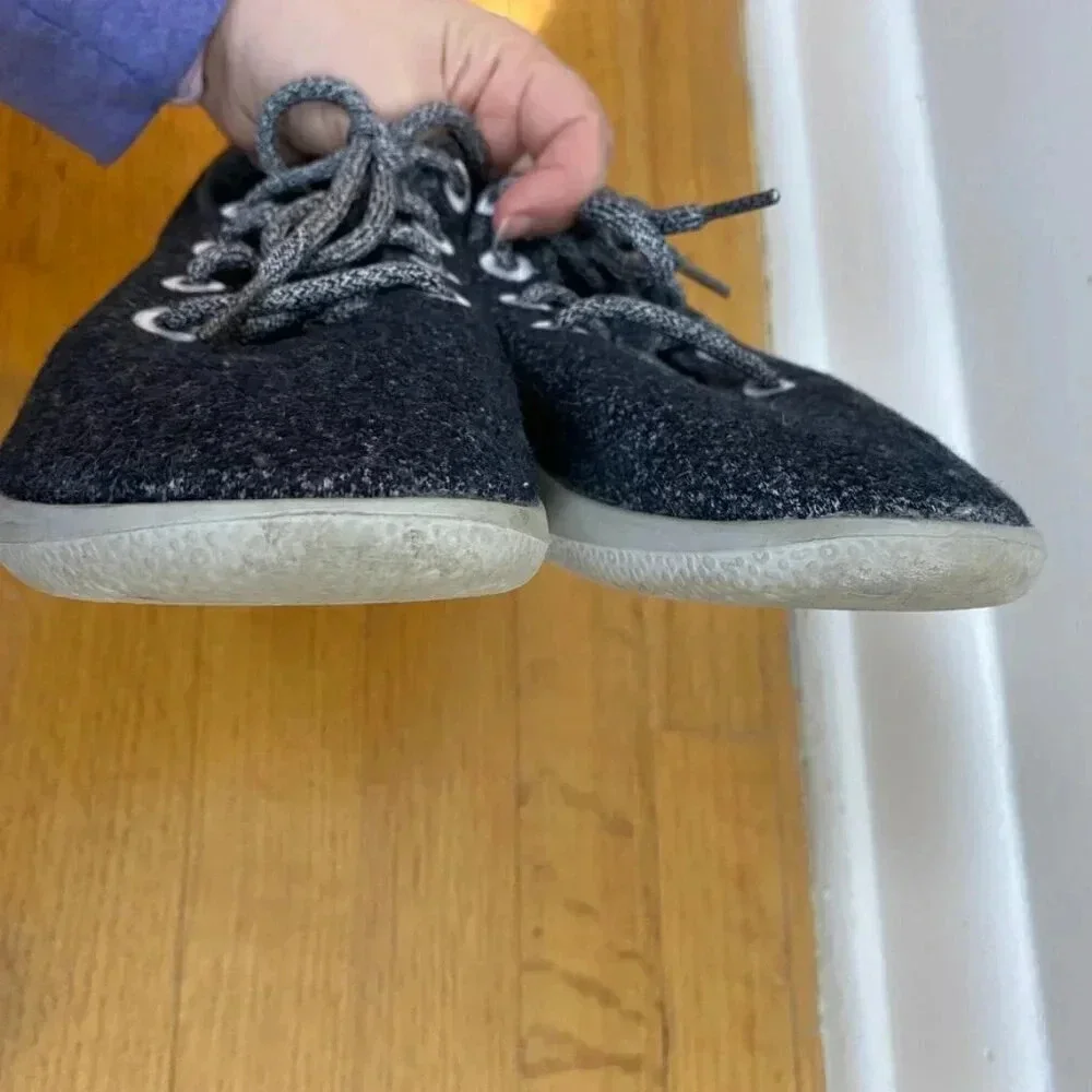 Allbirds Gray Wool Runner Athletic Shoes